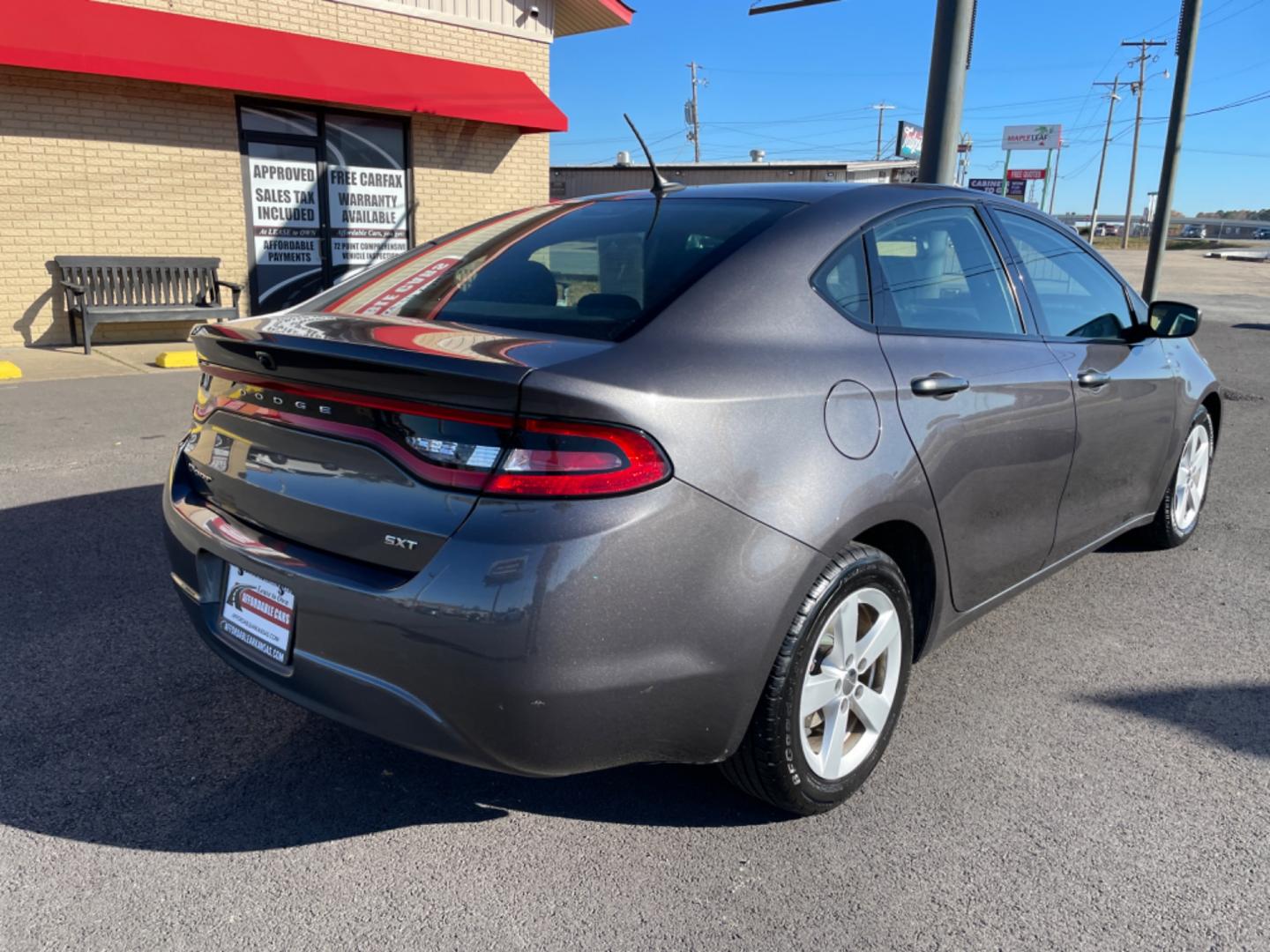 2016 Gray Dodge Dart (1C3CDFBB9GD) with an 4-Cyl MltAr Tgrshrk 2.4L engine, Manual, 6-Spd transmission, located at 8008 Warden Rd, Sherwood, AR, 72120, (501) 801-6100, 34.830078, -92.186684 - Photo#7